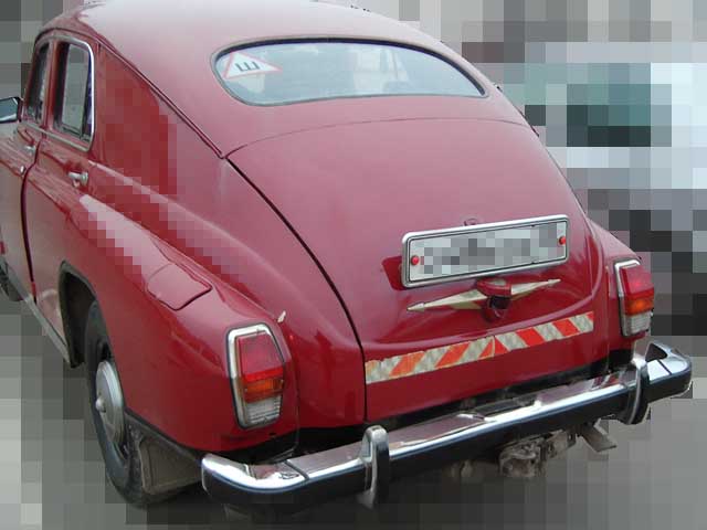 Задние габариты