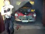 Sam Bergholm and his Pobeda